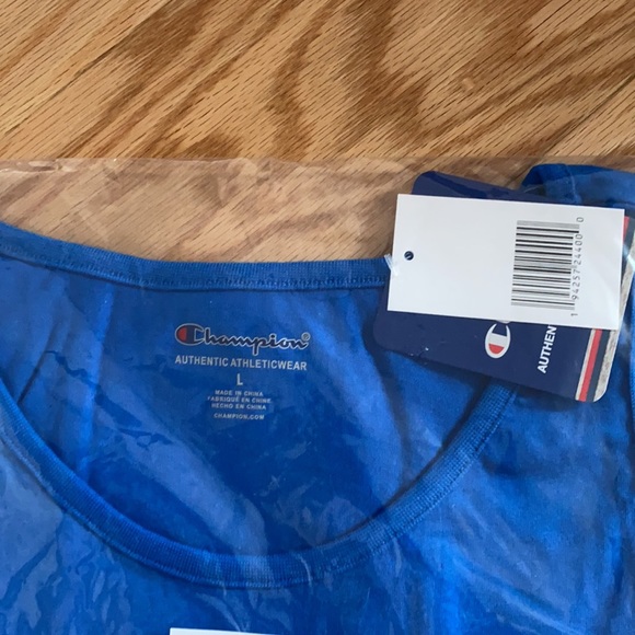 NWT-Boys Champion® Logo Tank Top-Color Bozetto Blue - Picture 5 of 5